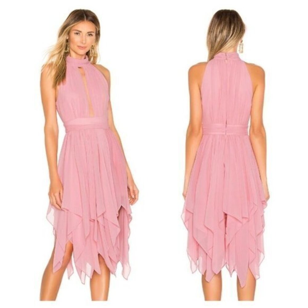 Michael Costello x REVOLVE Andrea Dress - Blush